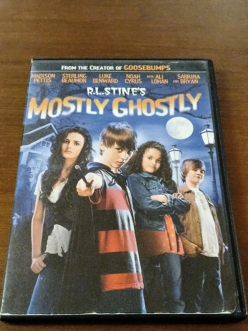 R.L Stine Paramount Mostly Ghostly DVD Movie Goosebumps